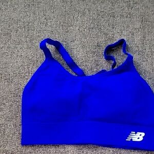 New Balance Blue Swim Top with Adjustable Straps